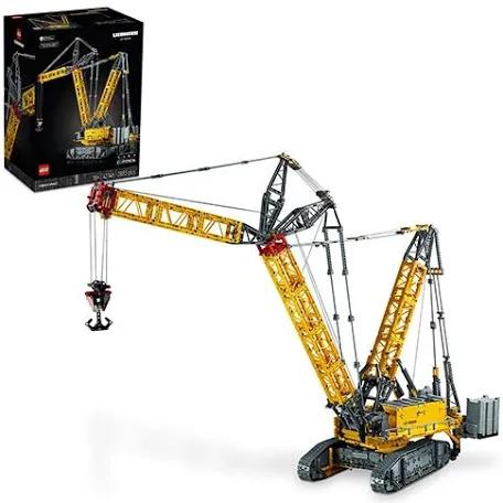 lego technic liebherr lr 13000 zo goed als nieuw!, Ophalen, Zo goed als nieuw