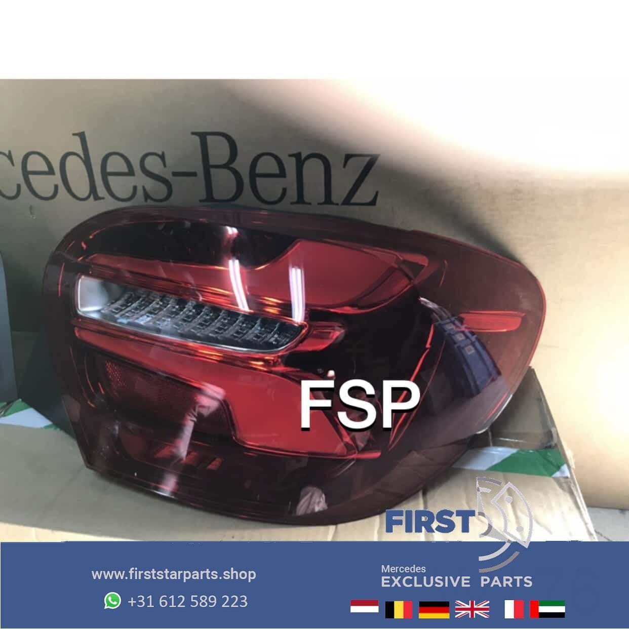 W176 A KLASSE VOL LED FACELIFT ACHTERLICHTEN LINKS RECHTS Me, Auto-onderdelen, Gebruikt, -, Ophalen of Verzenden, -