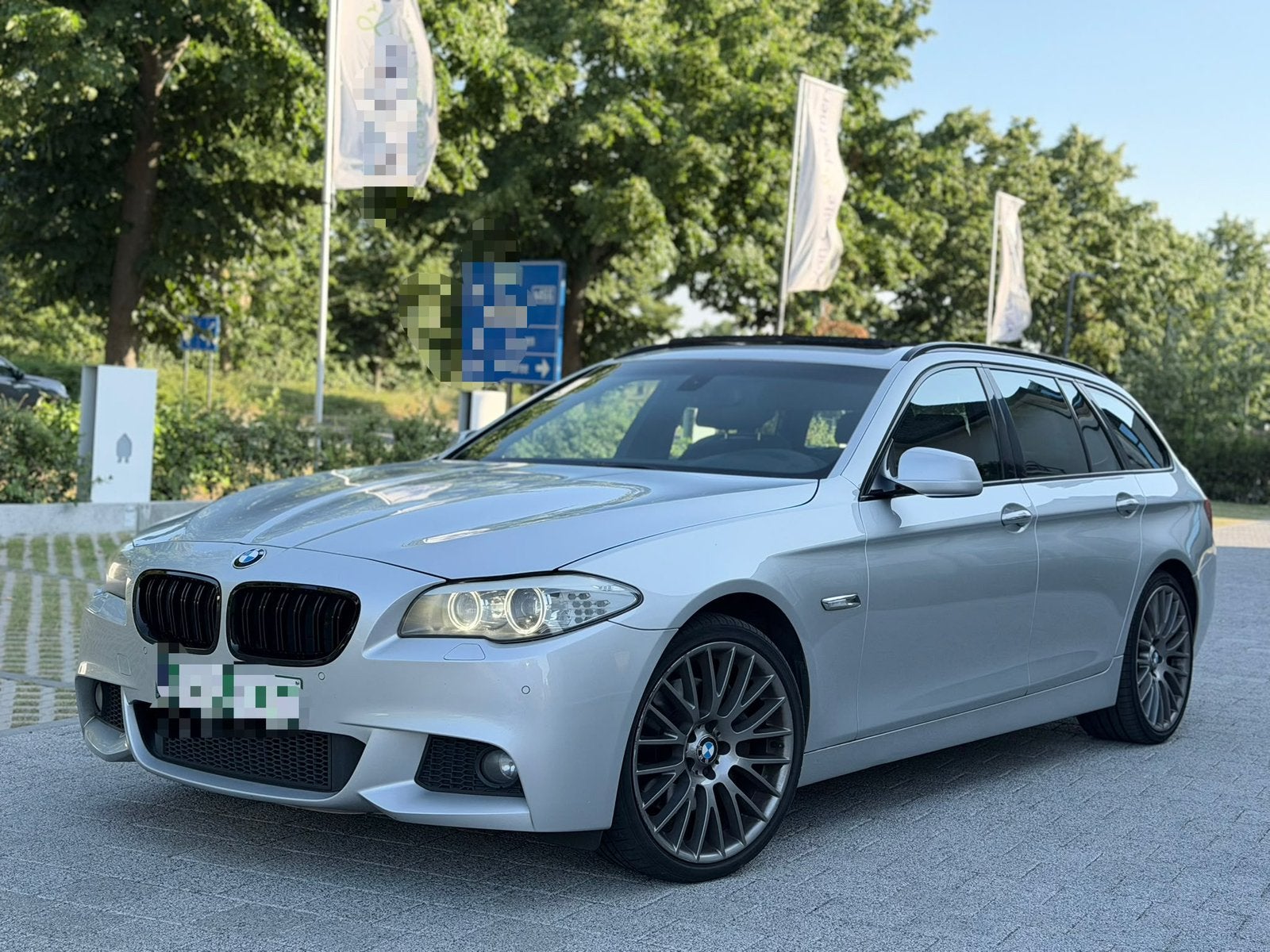 BMW 535d | LCI  F11 313pk | M-Pack | Pano, Auto's, Automaat, Euro 5, Bedrijf, 5 deurs