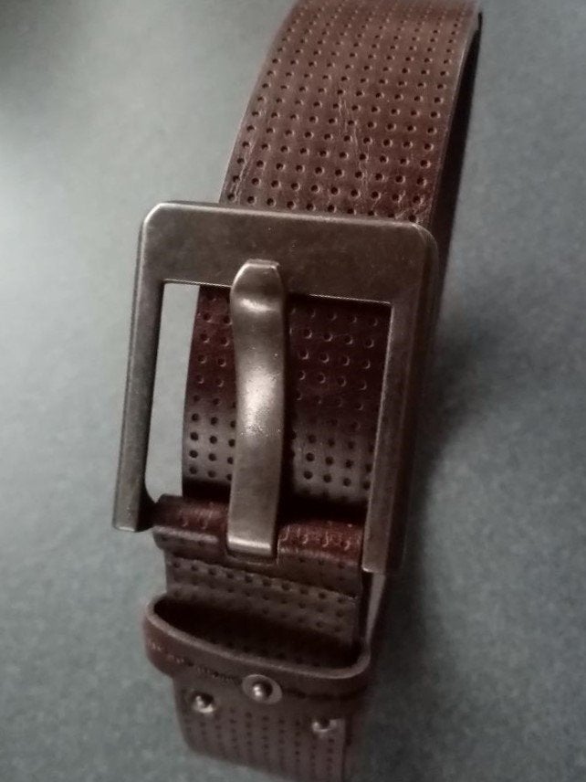 nieuw bruin riem 75 cm , ceintuur breedte 4 cm, Minder dan 80 cm, Nieuw, Tailleriem, Ophalen of Verzenden