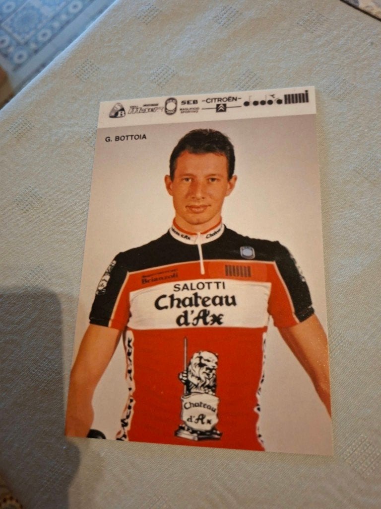 Foto (Repro) Giovanni Bottoia / Château d'Ax 1988, Ophalen of Verzenden, Zo goed als nieuw, Poster, Plaatje of Sticker