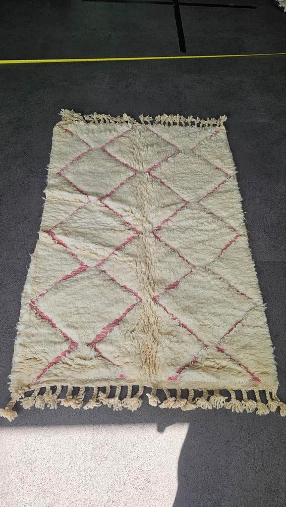 Tapis berbere Beni Ouarain authentique fait main, Maison & Meubles, Ameublement | Tapis & Moquettes, Enlèvement ou Envoi
