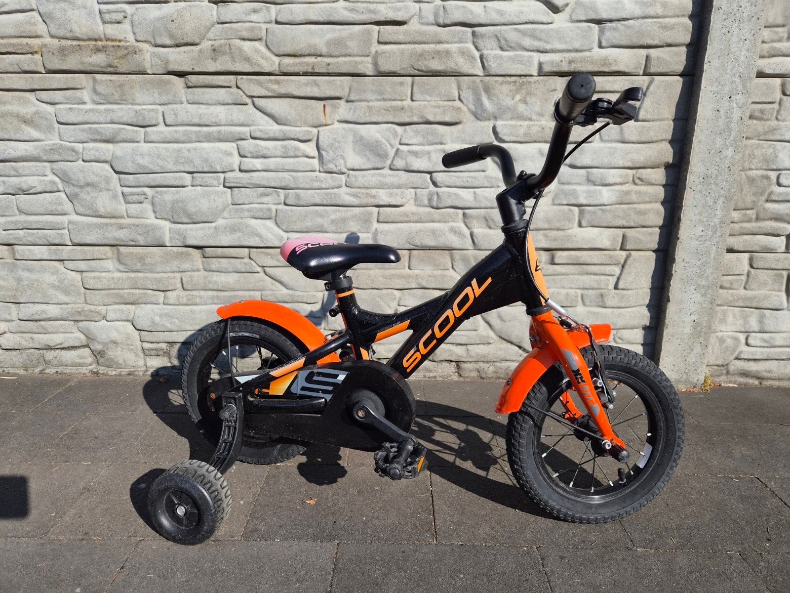 Kinderfiets 12,5 inch, Fietsen en Brommers, Fietsen | Vouwfietsen, Gebruikt, Minder dan 14 inch, Velgrem, Ophalen