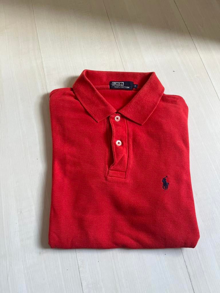 Ralph Lauren Polo, Ophalen of Verzenden, Zo goed als nieuw, Maat 46 (S) of kleiner, Rood
