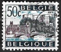 1 Postzegel België 1965 Huy, Enlèvement ou Envoi, Affranchi, Timbre-poste, Autre