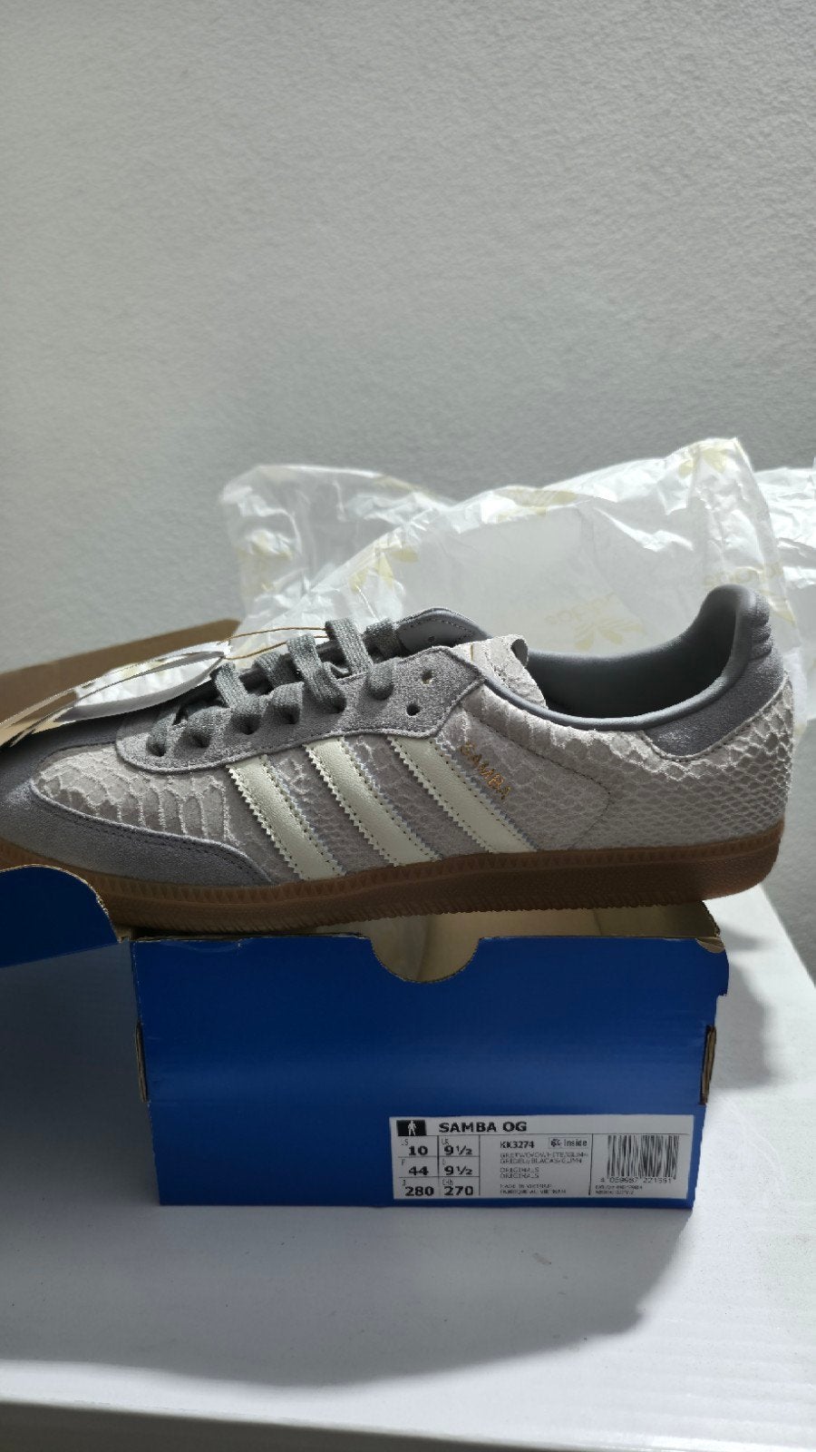 adidas samba OG, Enlèvement