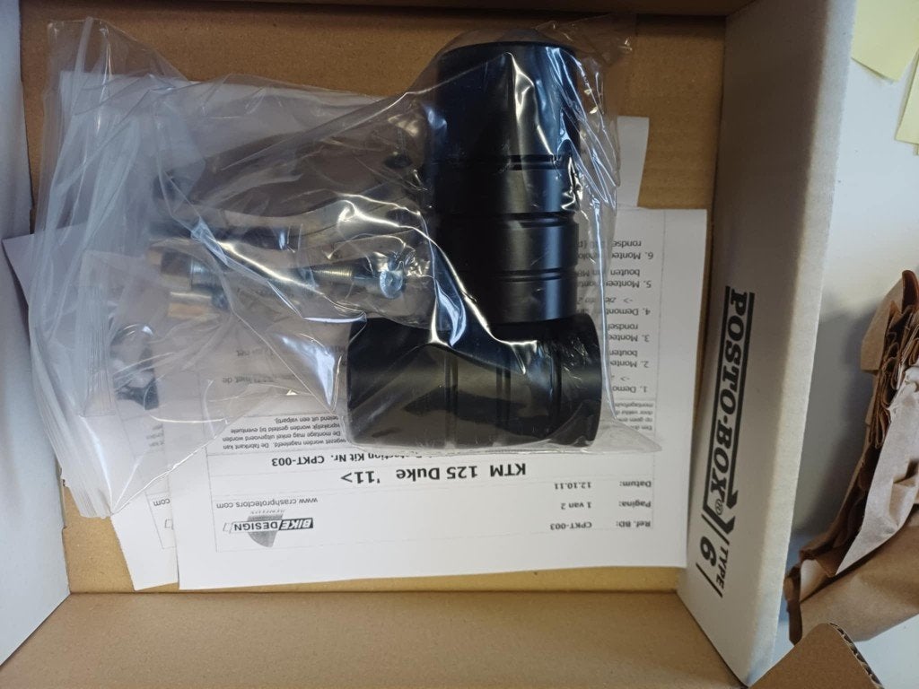 Valblokken KTM Duke 125 en 390, Motoren, Ophalen, Nieuw