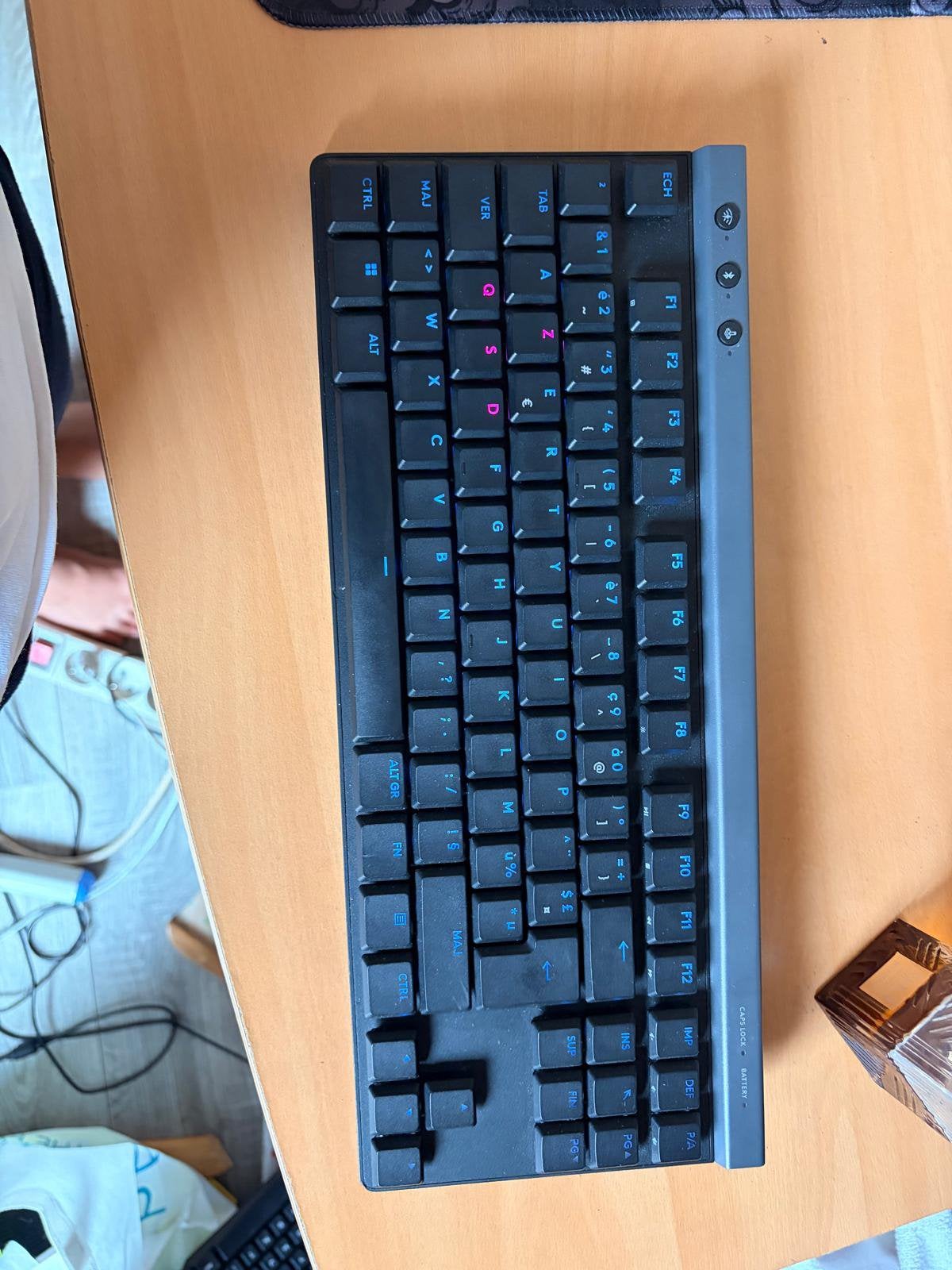 Gaming toetsenbord Logitech G515 Lightspeed TKL, Computers en Software, Toetsenborden, Zo goed als nieuw, Gaming toetsenbord, Ophalen