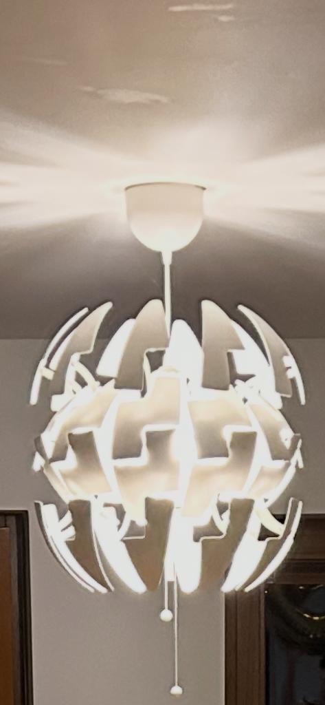 Lampe plafond IKEA 2014, Enlèvement