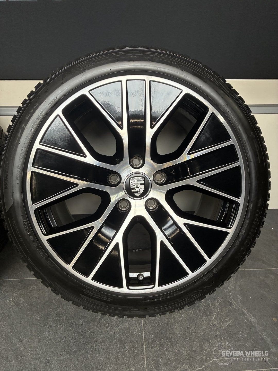 20” originele Porsche Taycan Electric velgen + winterbanden, -, -, Banden en Velgen, 20 inch