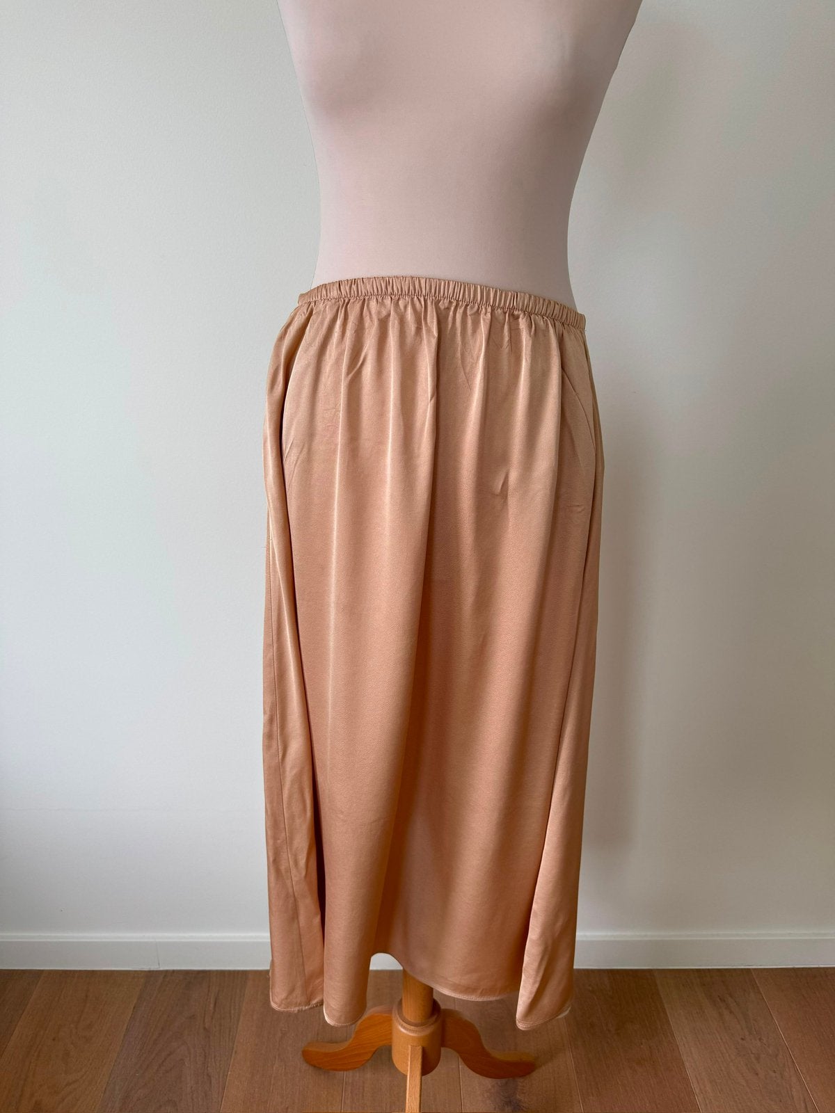 Jupe American Vintage Widland large, Enlèvement ou Envoi, Beige, Sous le genou, Taille 42/44 (L)