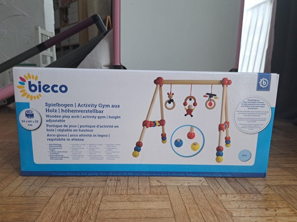 Bieco houten activiteitenboog, Kinderen en Baby's, Ophalen, Zo goed als nieuw, Overige typen