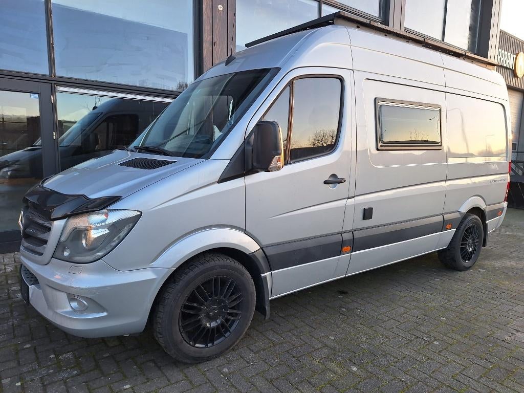 mercedes sprinter 316 buscamper, Caravans en Kamperen, Automaat, Buscamper of Camperbus, Tot en met 2, Mercedes-Benz
