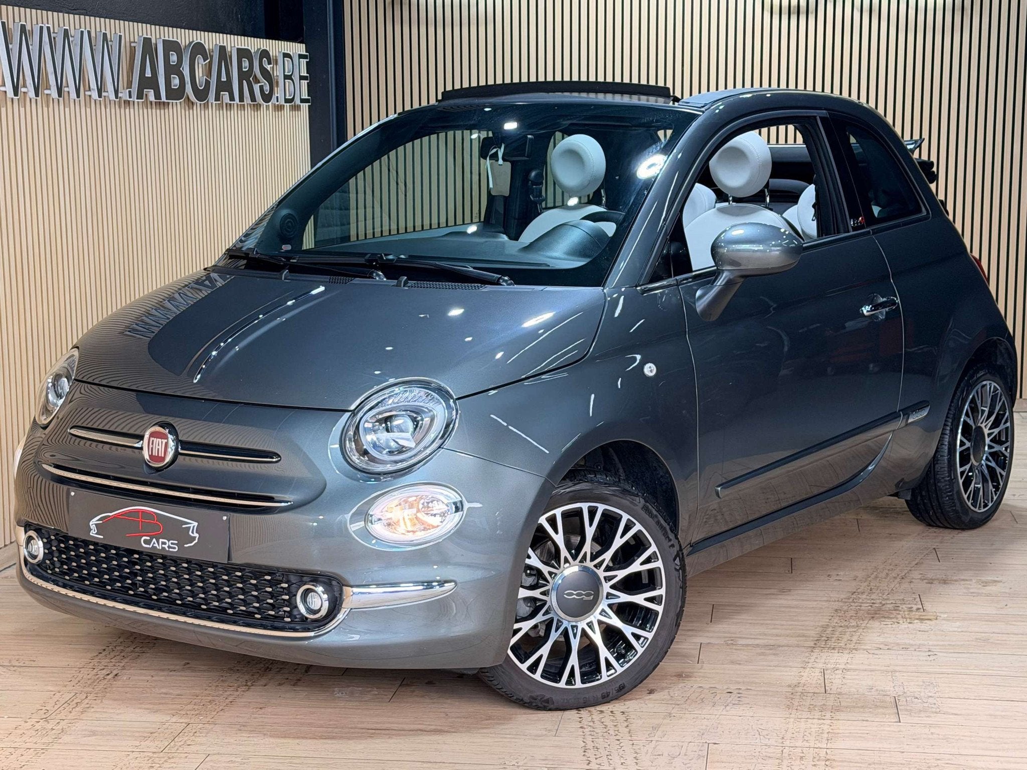 Fiat 500C 1.0i MHEV Lounge * GARANTIE 12 MOIS * CABRIOLET *, Auto's, Fiat, 4 zetels, 88 g/km, Gebruikt, Cabriolet