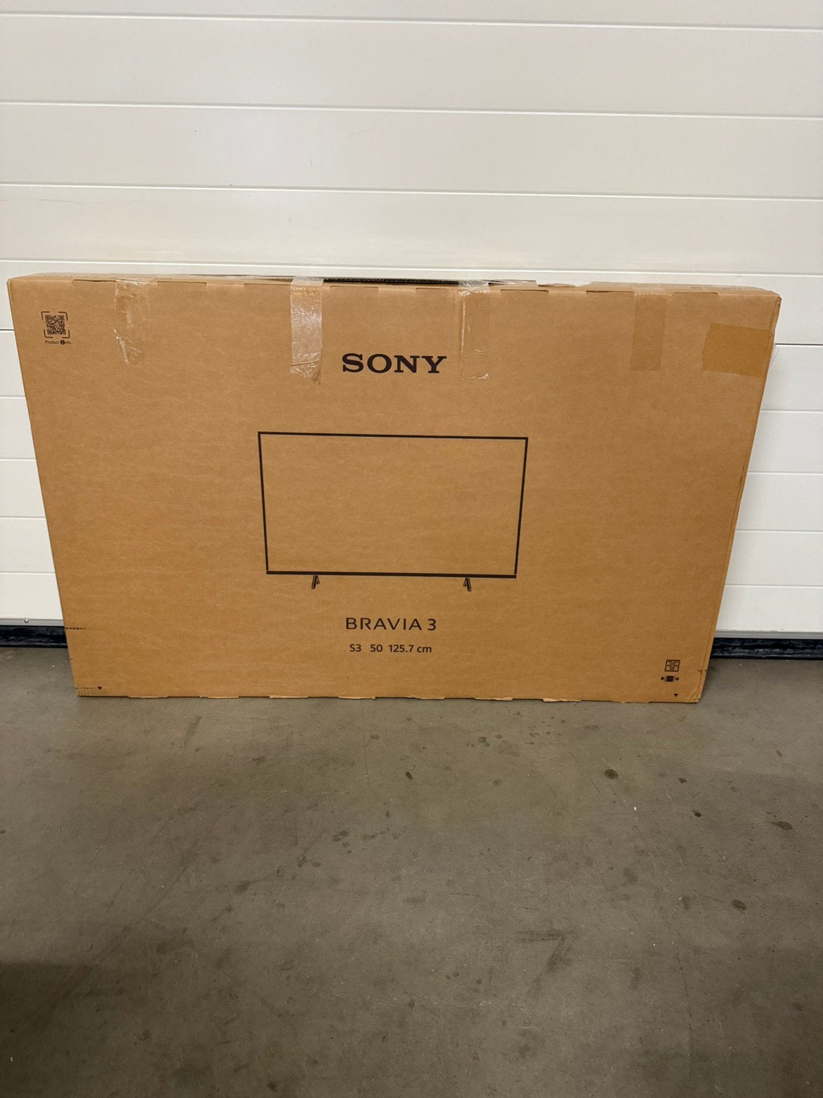 Sony Bravia 3 50" 4K Led (2025) Smart TV, TV, Hi-fi & Vidéo, Neuf, LED, 50 Hz, Enlèvement