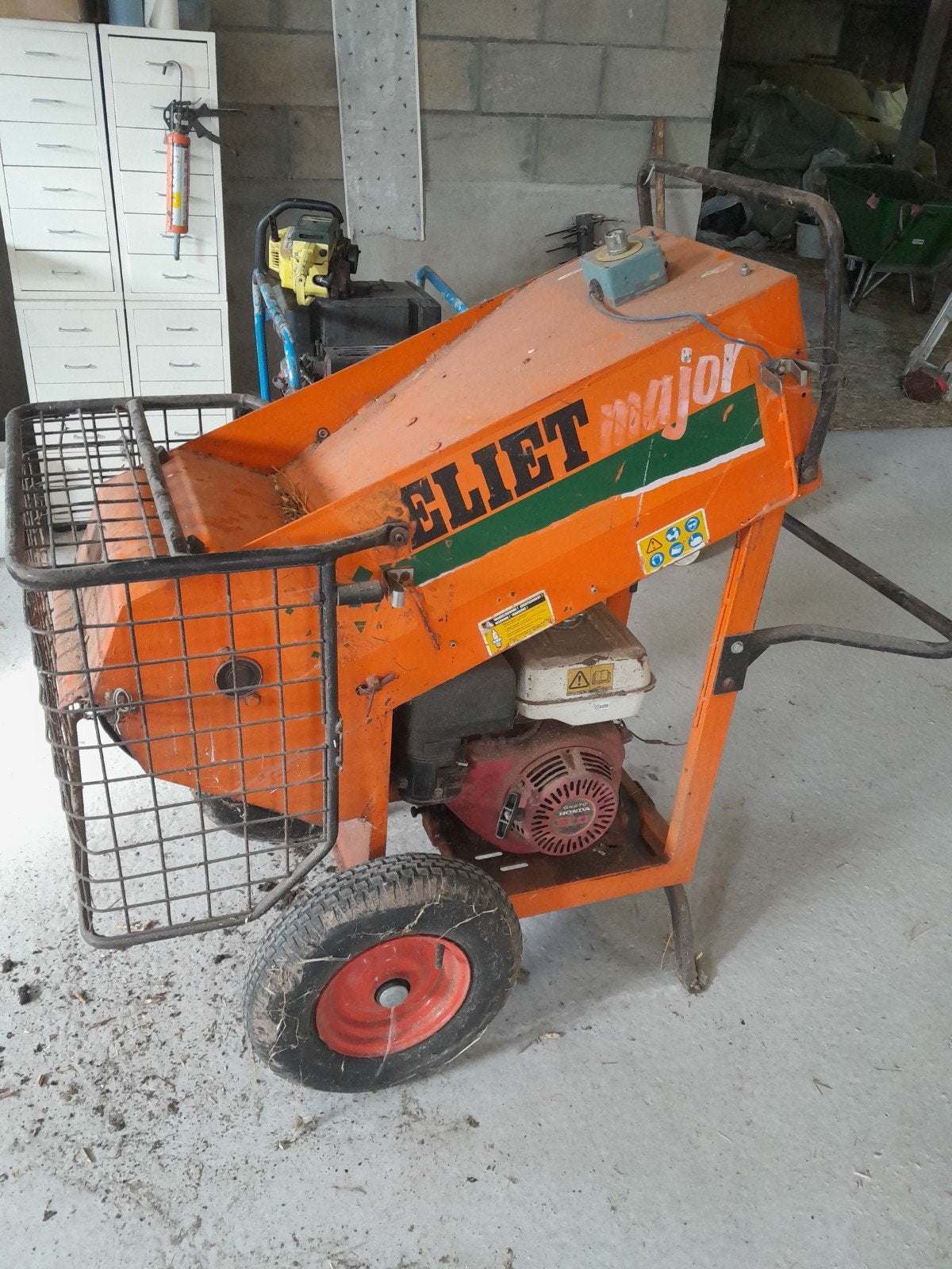 eliet major met 9pk honda motor, Tuin en Terras, Ophalen of Verzenden
