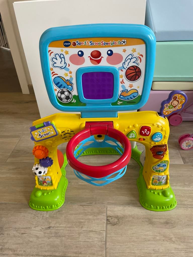 Vrech Sport & scoor speelplaats, Kinderen en Baby's, Speelgoed | Vtech, Ophalen, Gebruikt