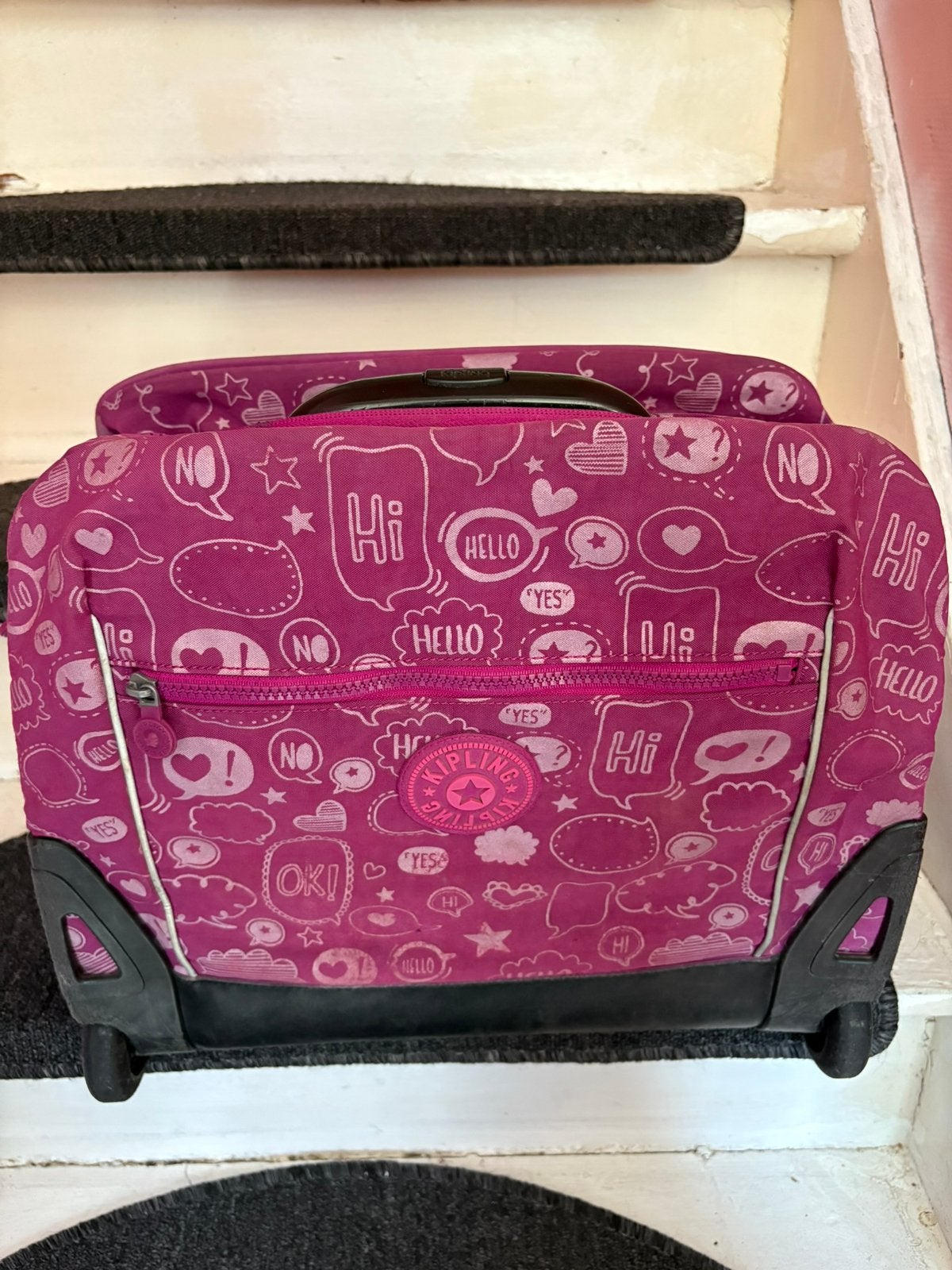 Cartable kipling, Bijoux, Sacs & Beauté, Sacs | Cartables, Enlèvement, Utilisé, Violet, Sac à dos