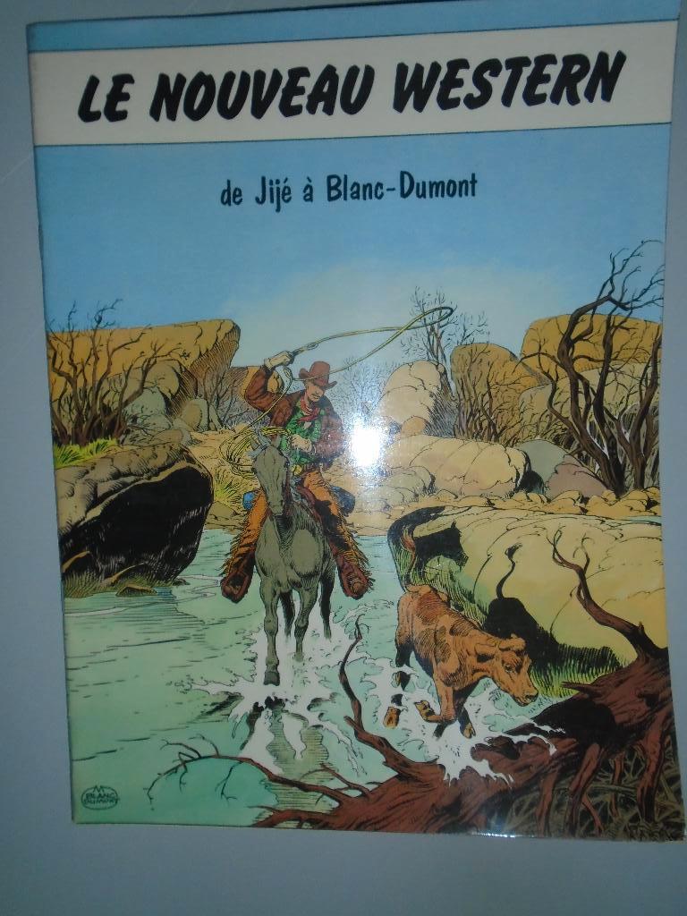 le nouveau western de jijé, Enlèvement ou Envoi, Une BD, Jije, Utilisé
