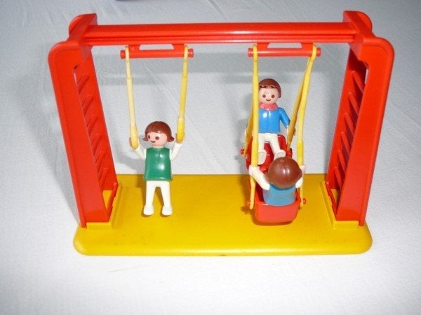 Speeltuig Playmobil, Enfants & Bébés, Enlèvement ou Envoi, Utilisé, Balançoire