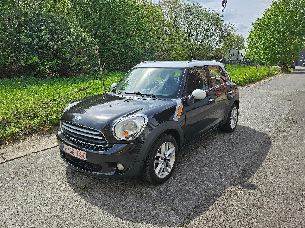 Mini countryman 1.6 essence euro5 2012 pret a immatriculé, Autos, Mini, Cuir, Noir, 5 portes, Particulier