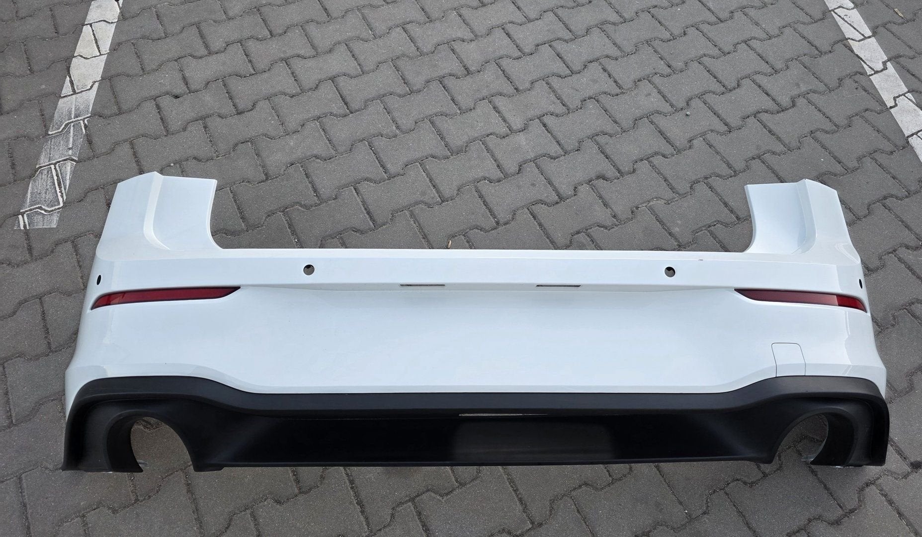VW GOLF VIII 8 GTI ACHTERBUMPER 5H6807421D 4xPDC VOLKSWAGEN, Gebruikt, -, Volkswagen, Ophalen of Verzenden