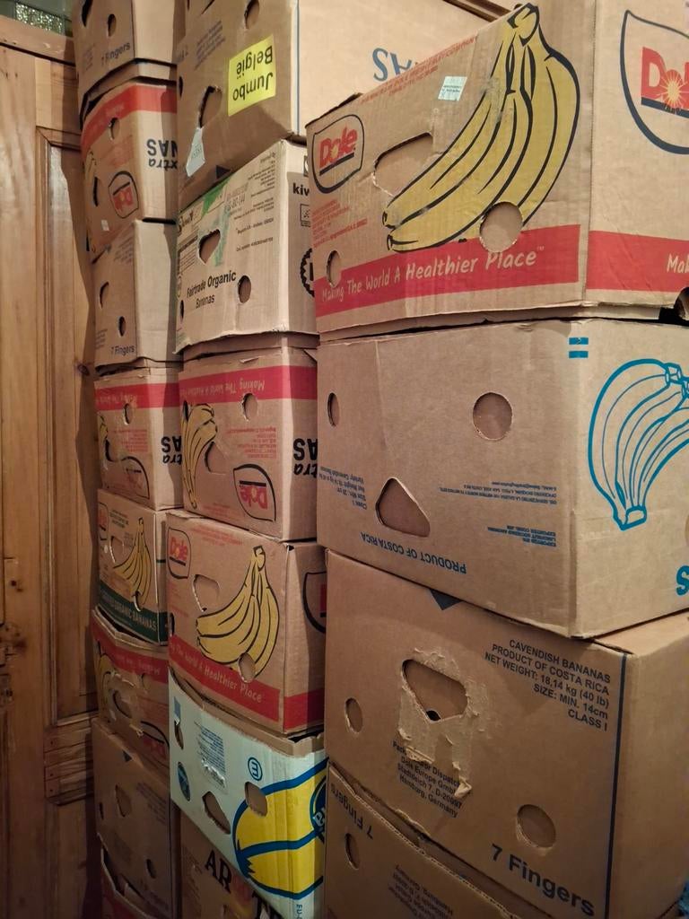 Boîtes à bananes, Enlèvement