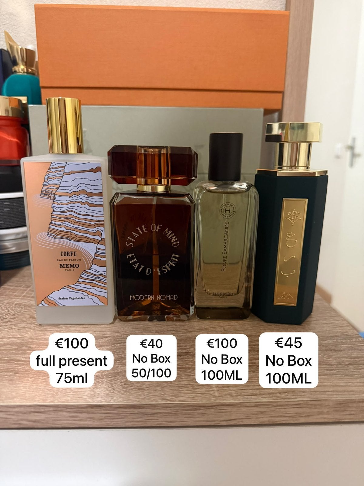 Parfumcollectie (nichegeuren) Check Check, Handtassen en Accessoires, Uiterlijk | Parfum, Zo goed als nieuw, Verzenden