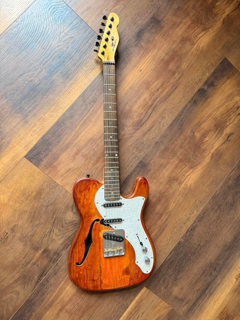 Telecaster Thinline fabriquée à la main (Balthasar), Enlèvement, Comme neuf