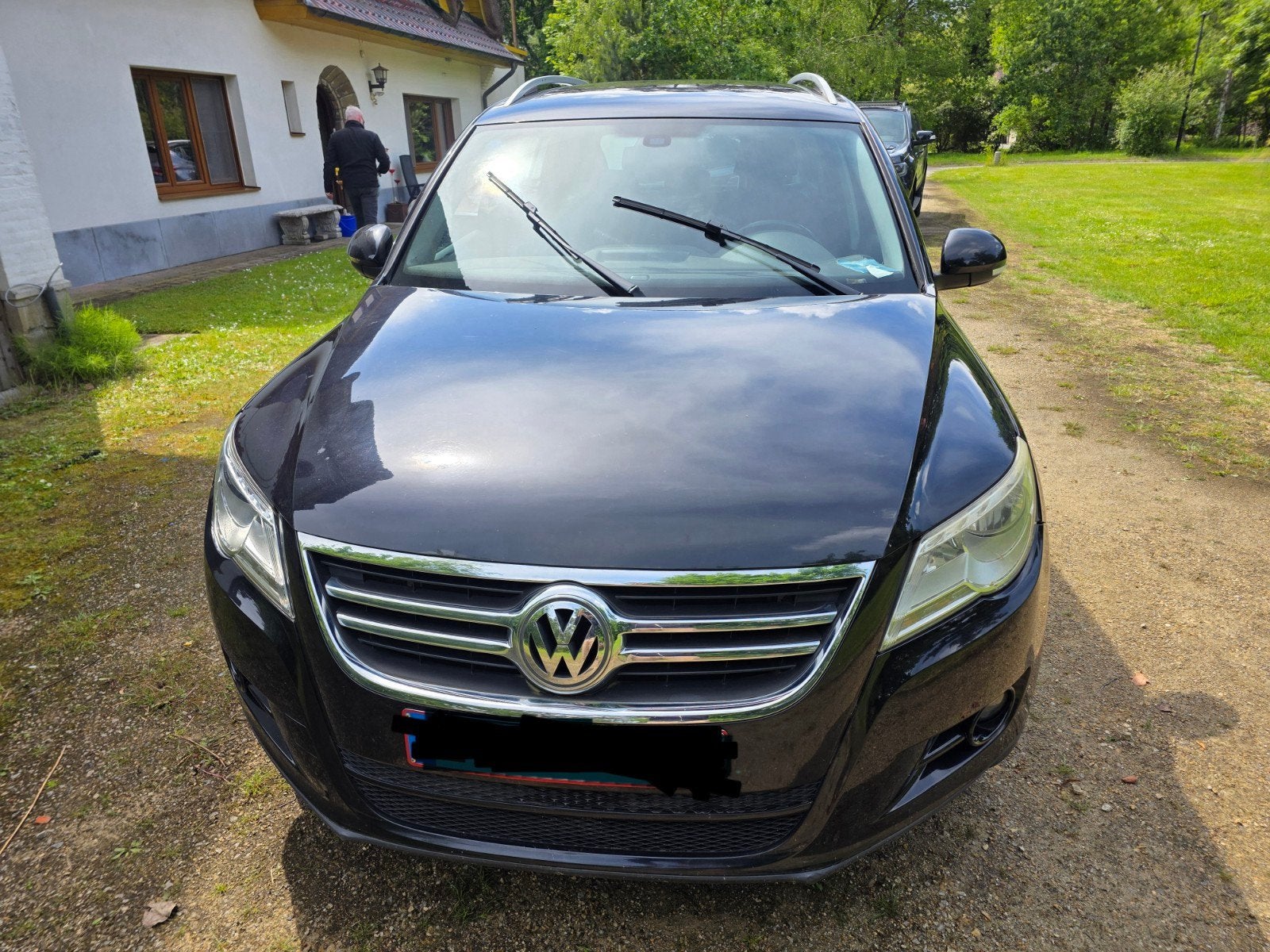 Vw tiguan, Auto's, Volkswagen, 100 kW, Euro 5, Monovolume, Zwart