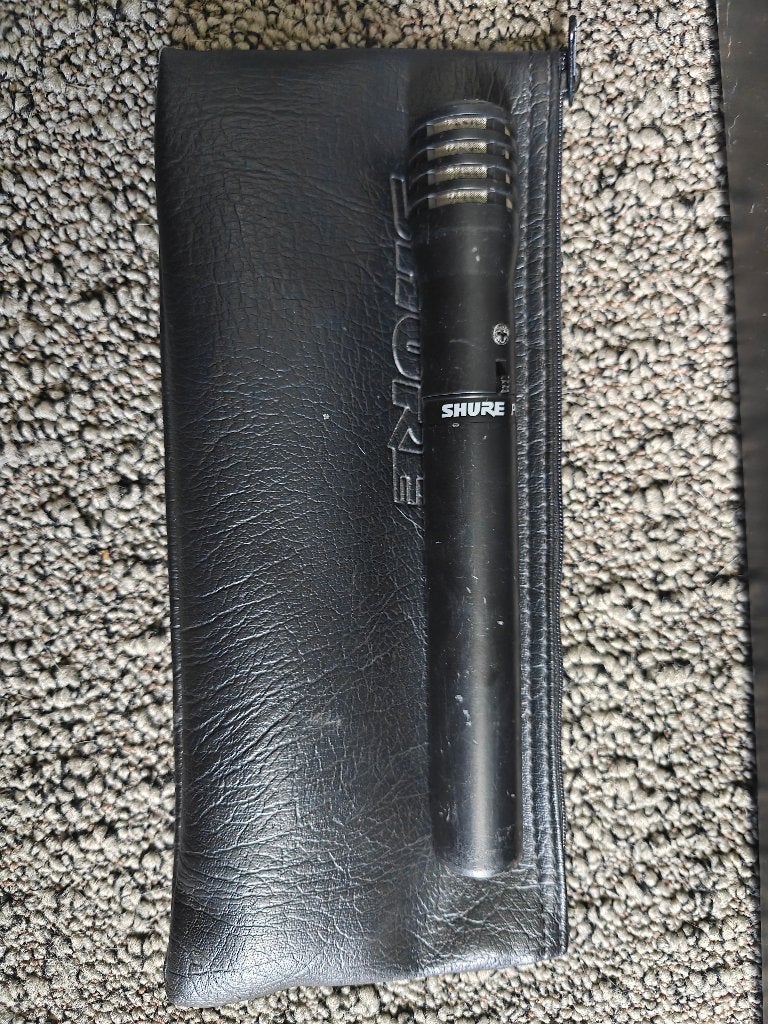 Shure PG81 condensator Microfroon, Muziek en Instrumenten, Microfoons, Ophalen, Gebruikt, Instrumentmicrofoon