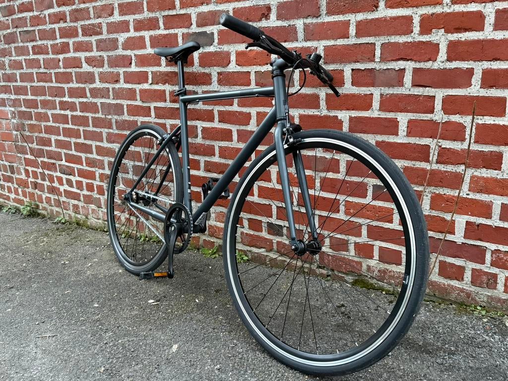 B'Twin Trixie Single Speed 500 gris carbone, Enlèvement, Comme neuf
