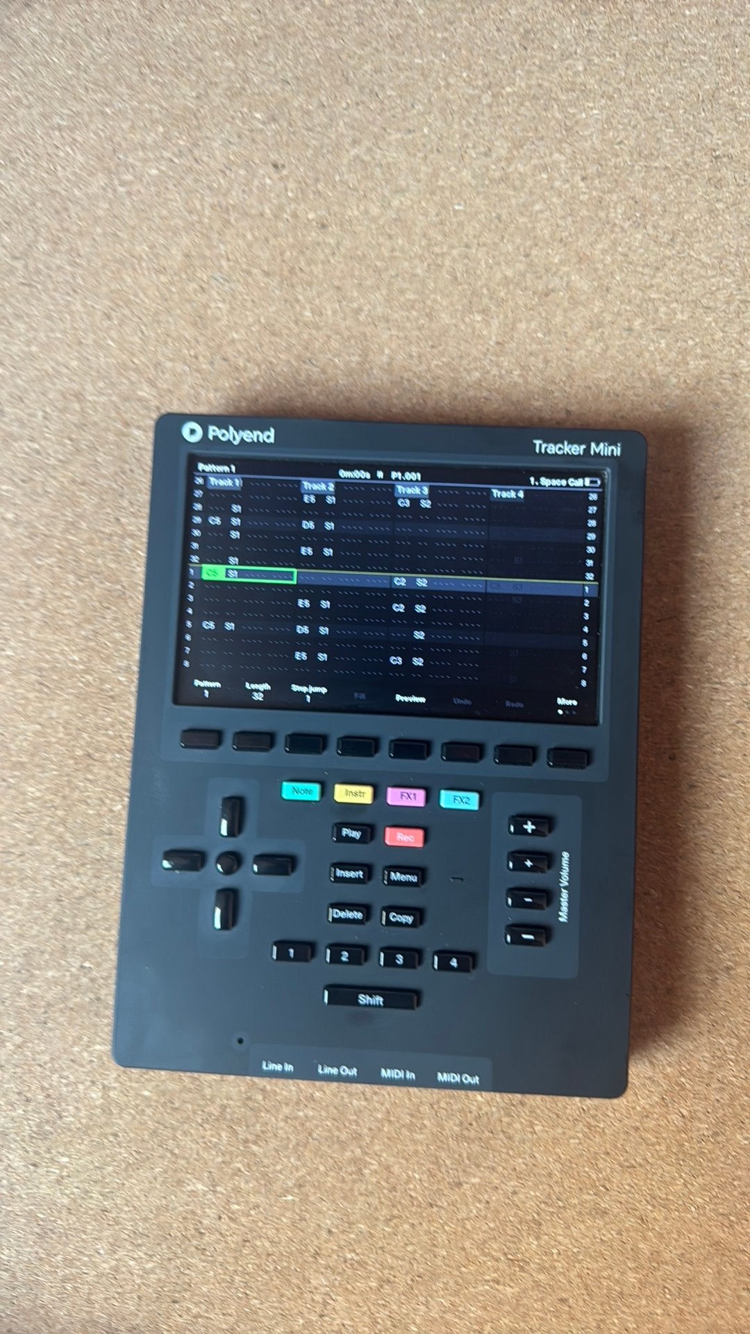 Polyend Tracker Mini, Musique & Instruments, Enlèvement ou Envoi, Comme neuf