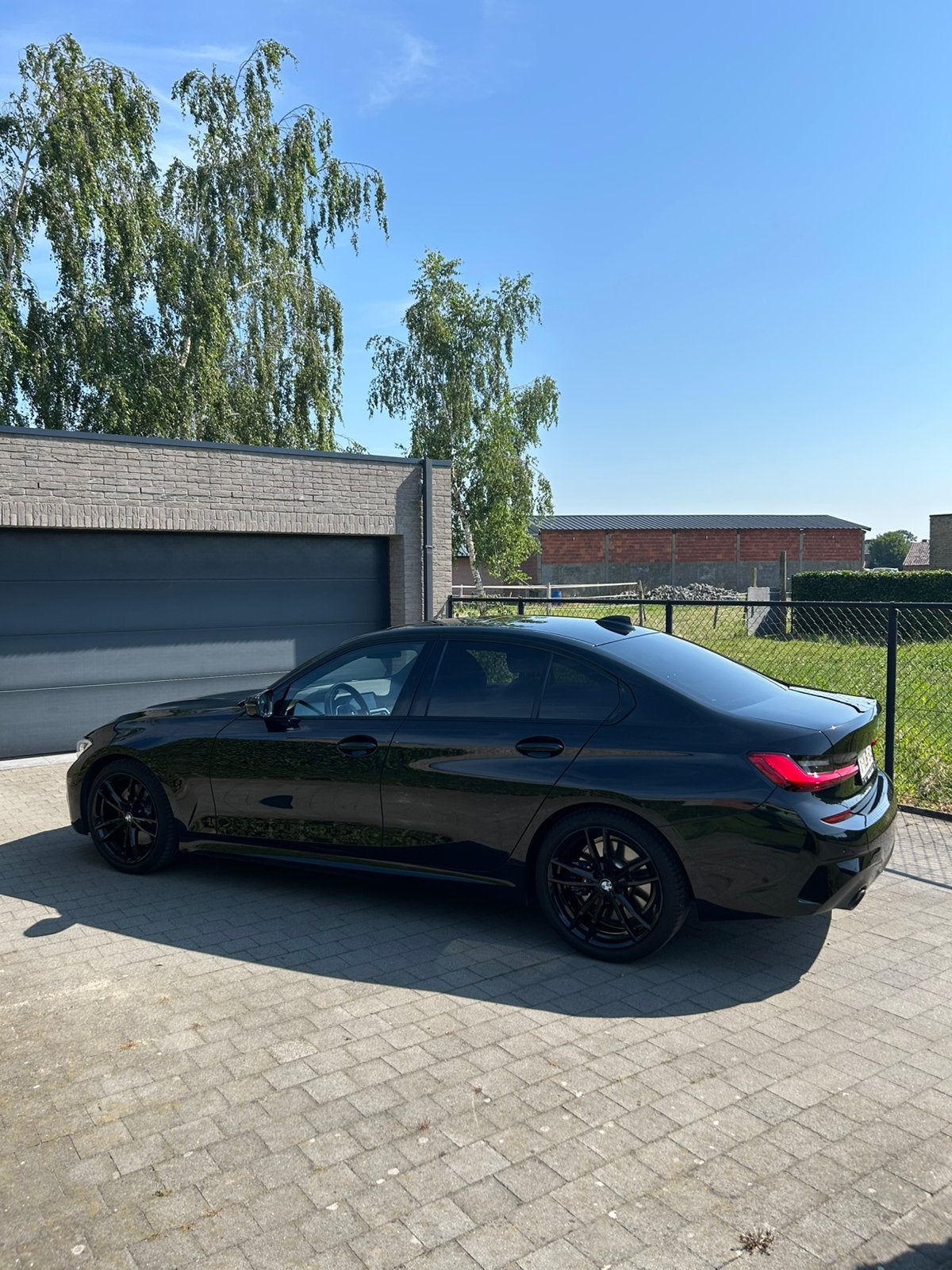 BMW 320d X-drive M-pakket 2019, Autos, Achat, Euro 6, Alcantara, Noir