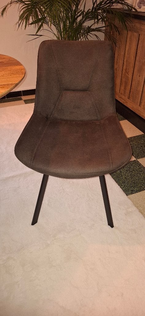 6 stoelen, Ophalen, Zo goed als nieuw, Metaal, Vijf, Zes of meer stoelen