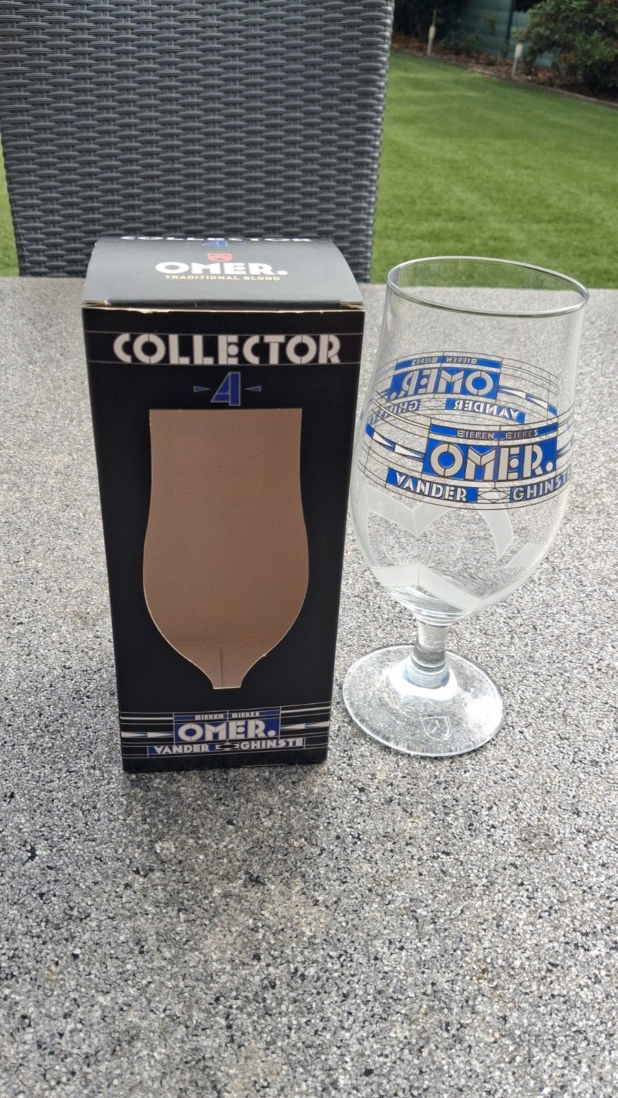omer glas nr 4, Verzamelen, Glas en Drinkglazen, Ophalen, Nieuw