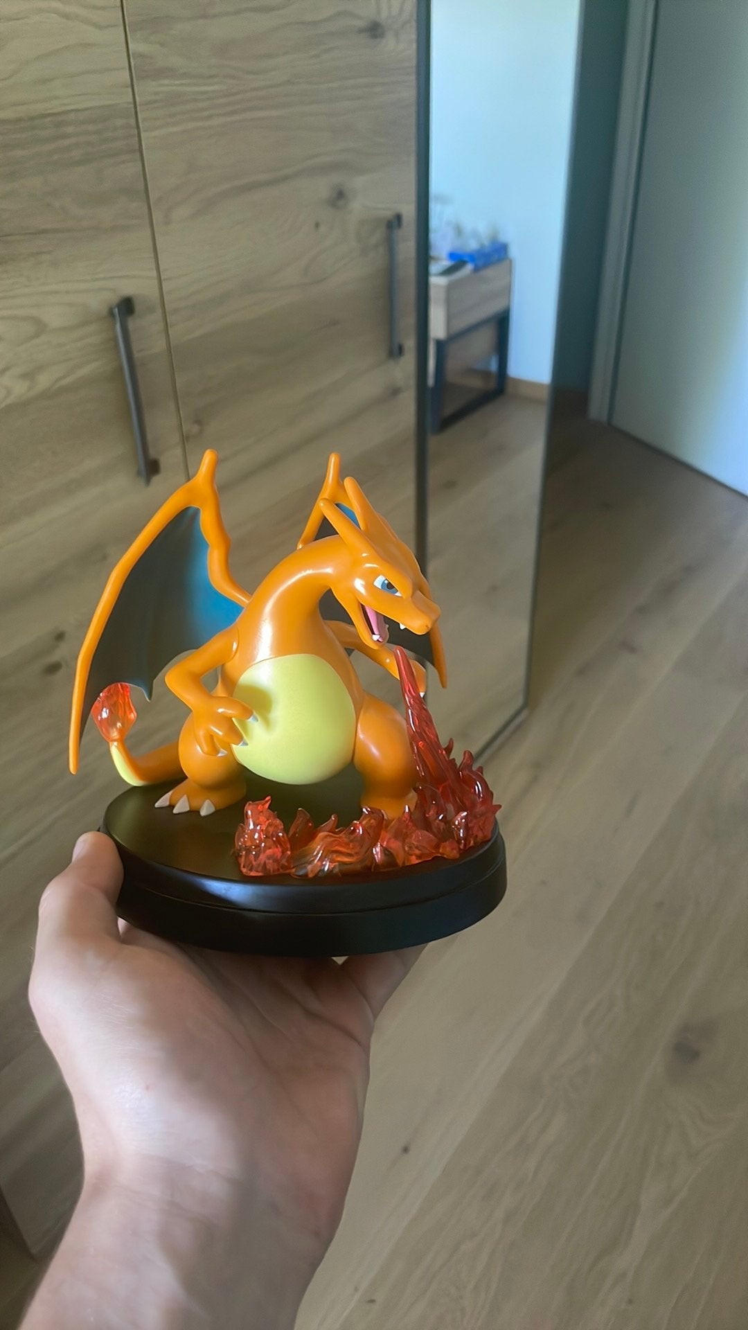 Grote charizard, Ophalen, Nieuw