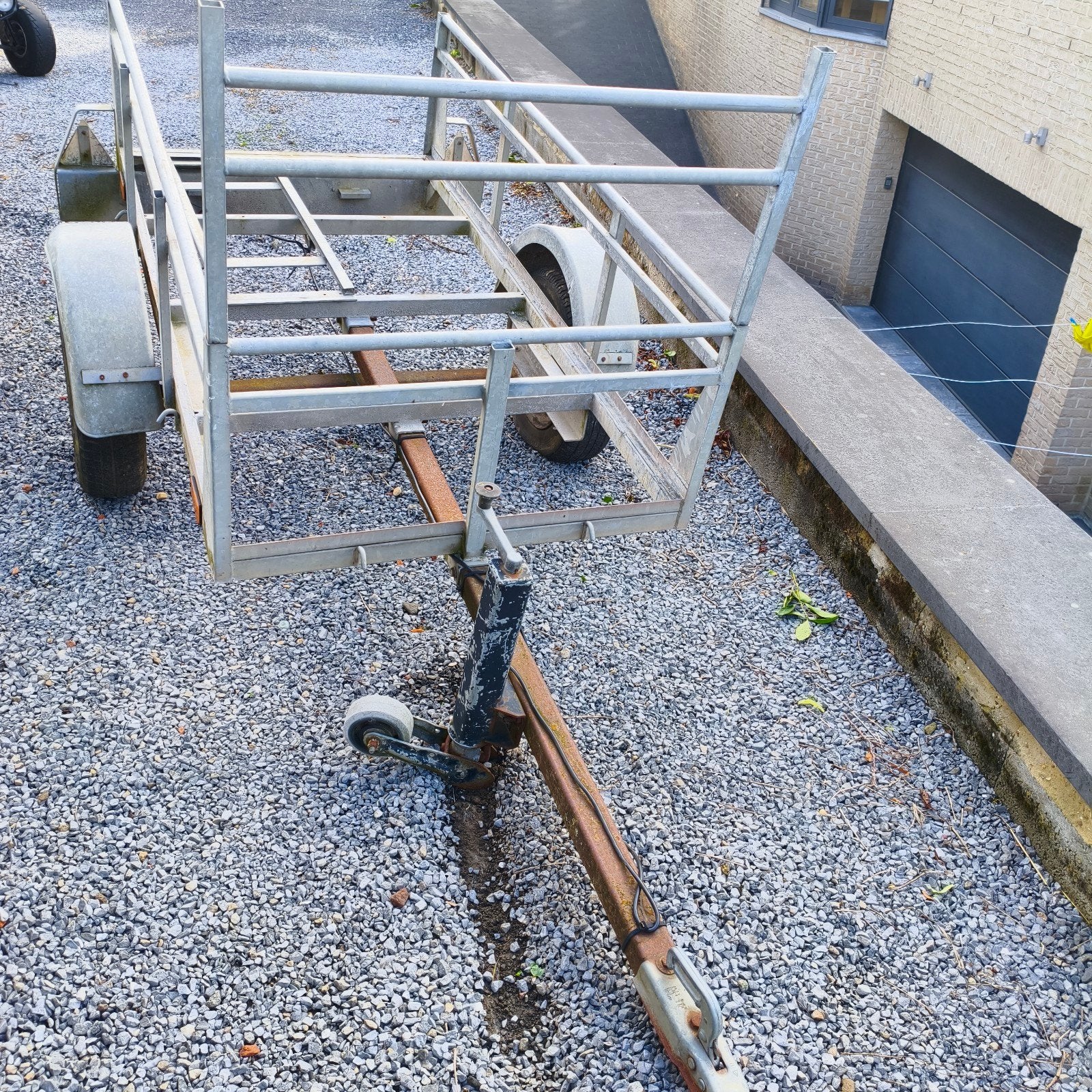 Chassis aanhangwagen., Auto diversen, Aanhangwagen-onderdelen, Ophalen