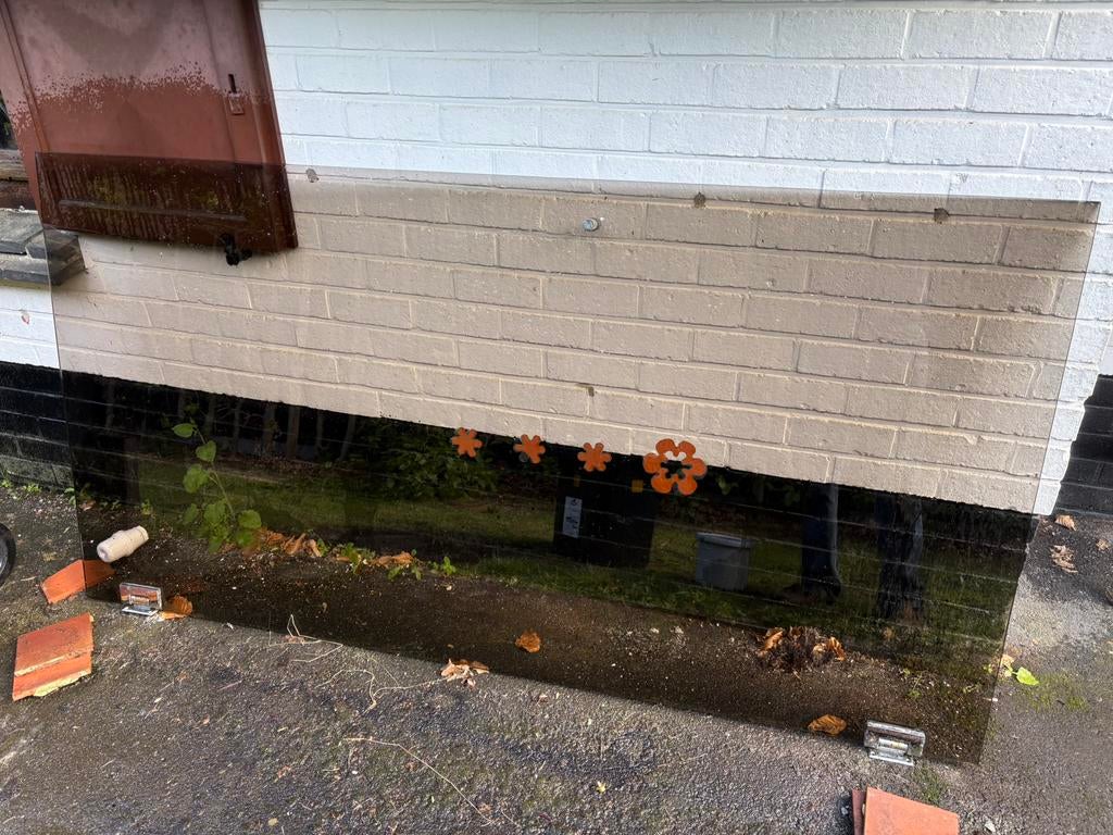 GRATIS glazen deur, Doe-het-zelf en Bouw, Gebruikt, Glas, 200 tot 215 cm, Ophalen