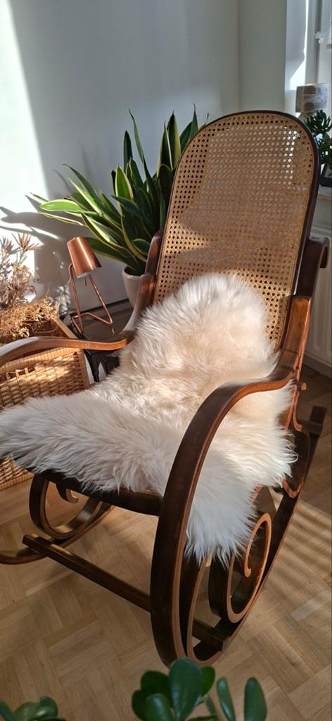 Fauteuil à bascule vintage de style Thonet, Enlèvement