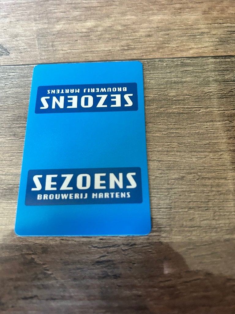 1 speelkaart brouwerij Martens bochelt, Enlèvement ou Envoi, Neuf, Carte(s) à jouer