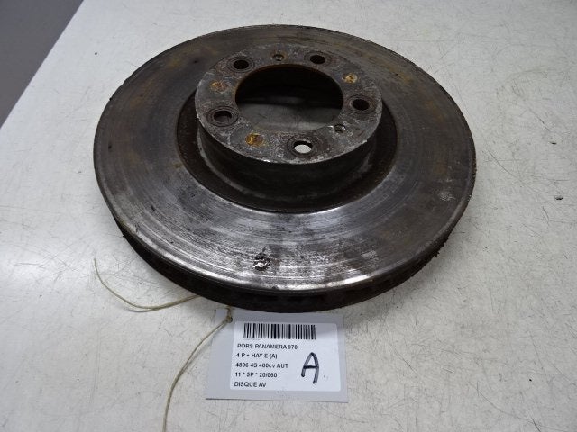REMSCHIJF VOOR Porsche Panamera (970) (01-2009/12-2016), Auto-onderdelen, Remmen en Aandrijving, Porsche, Gebruikt