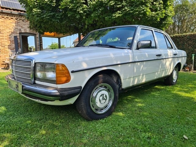 Mercedes 240 D (W123) van eerste eigenaar, Autos, Achat, Série 200, 4 portes, Bleu
