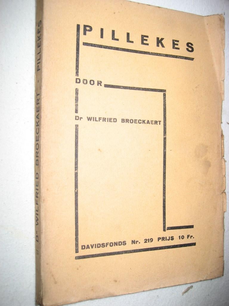 Wilfried Broeckaert - Pillekes - 1928, Antiek en Kunst, Ophalen of Verzenden
