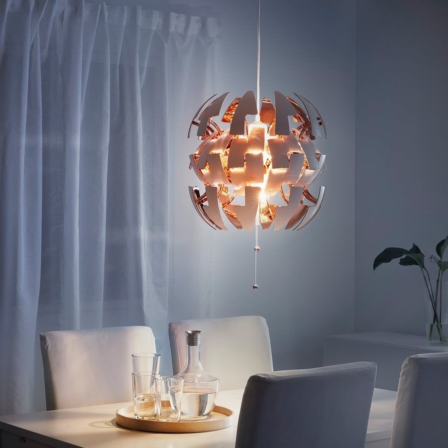 Ikea ps 2014 hanglamp, Ophalen
