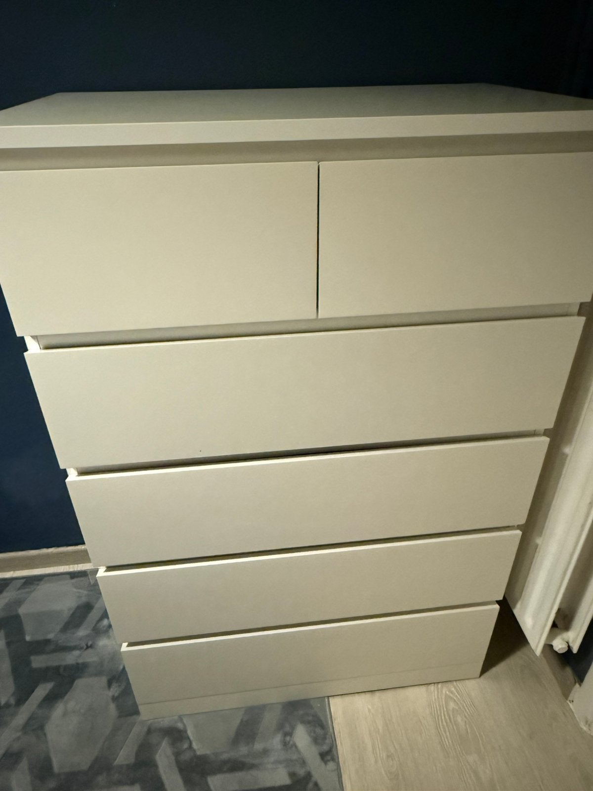 Commode IKEA blanc, Maison & Meubles, Enlèvement, Comme neuf