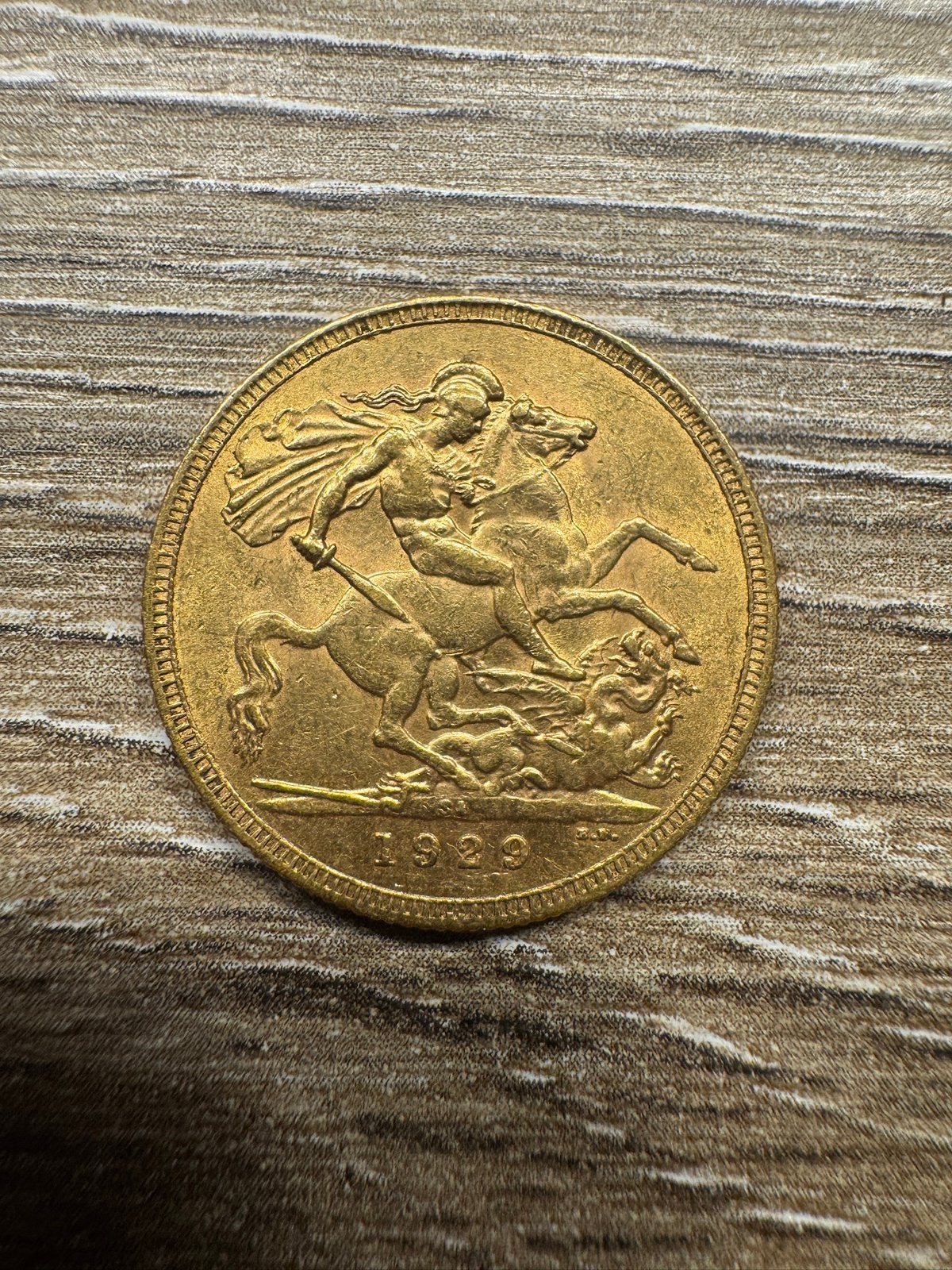 Gouden sovereign 1929, Ophalen of Verzenden, Goud