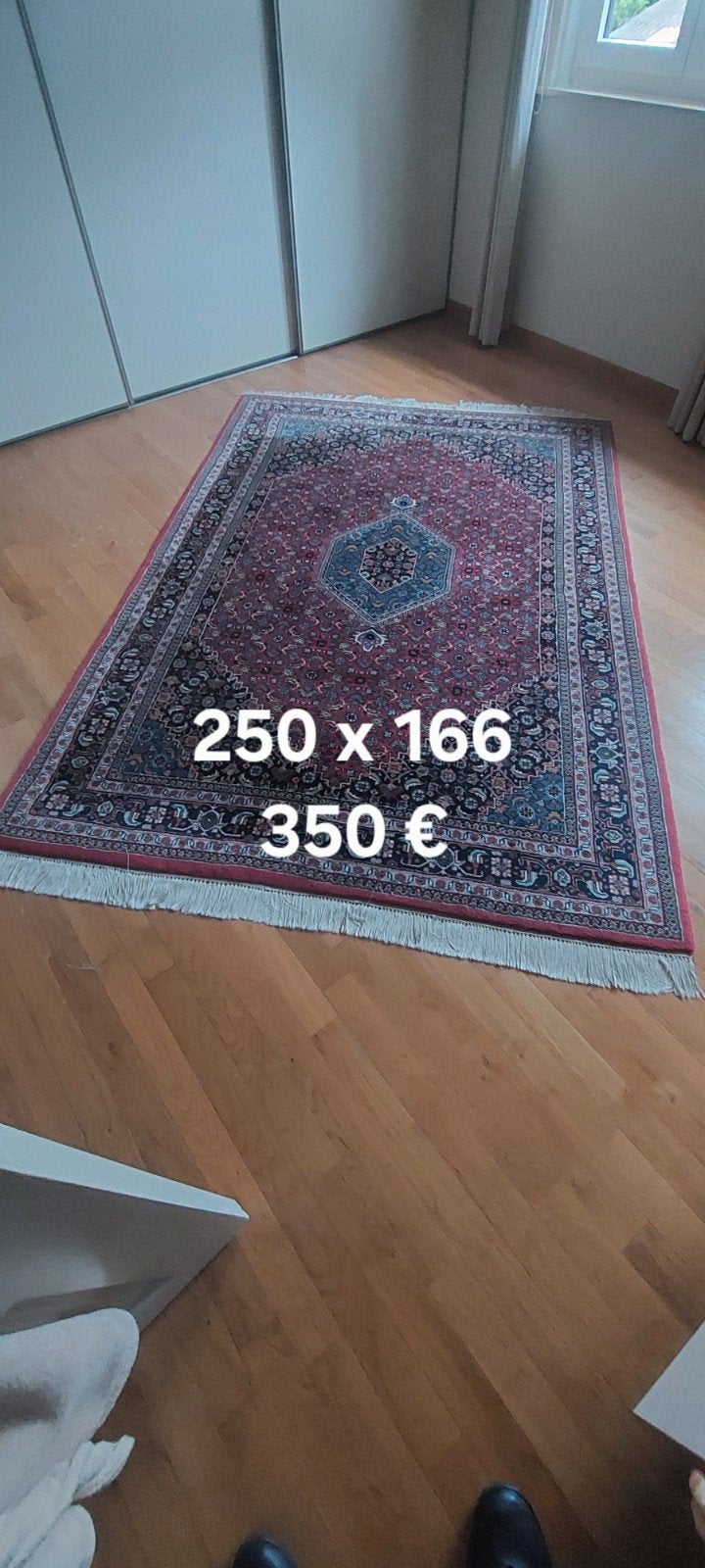 perzisch tapijten, Enlèvement