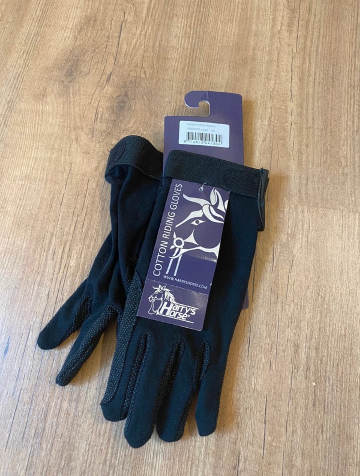 Paardrijd handschoenen Harry’s Horse, Overige typen, Nieuw, Ophalen of Verzenden, Zwart