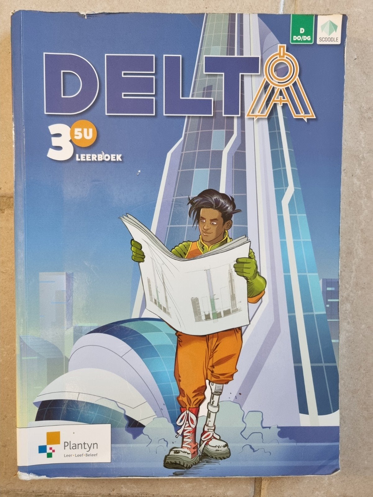 Delta 3 Leerboek - Doorstroomfinaliteit 5u, Ophalen of Verzenden, Nederlands, Ylke Van Dun Greet Hex